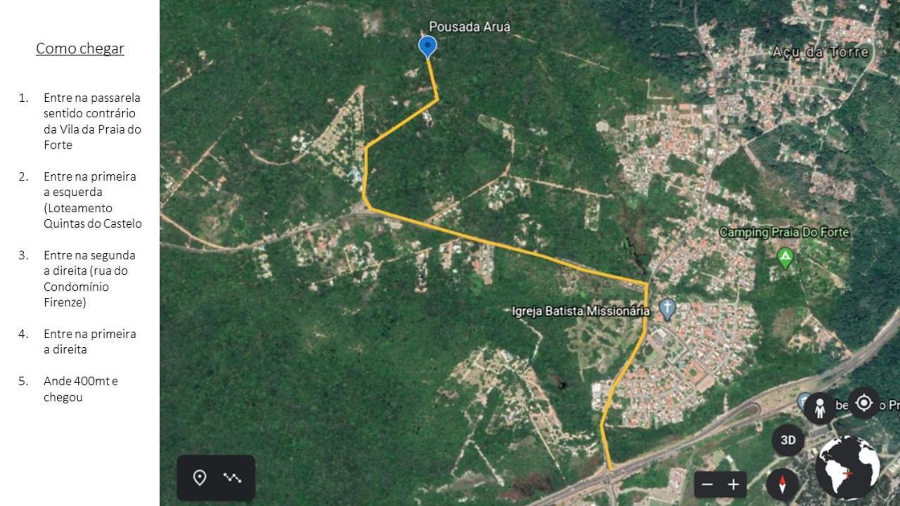 Arua Observacao De Vida Silvestre Praia do Forte Εξωτερικό φωτογραφία